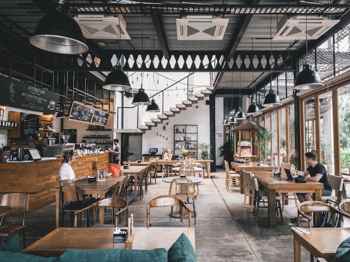 Area makan restoran